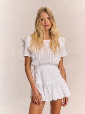 Natasha Heritage Mini Dress Love Shack Fancy